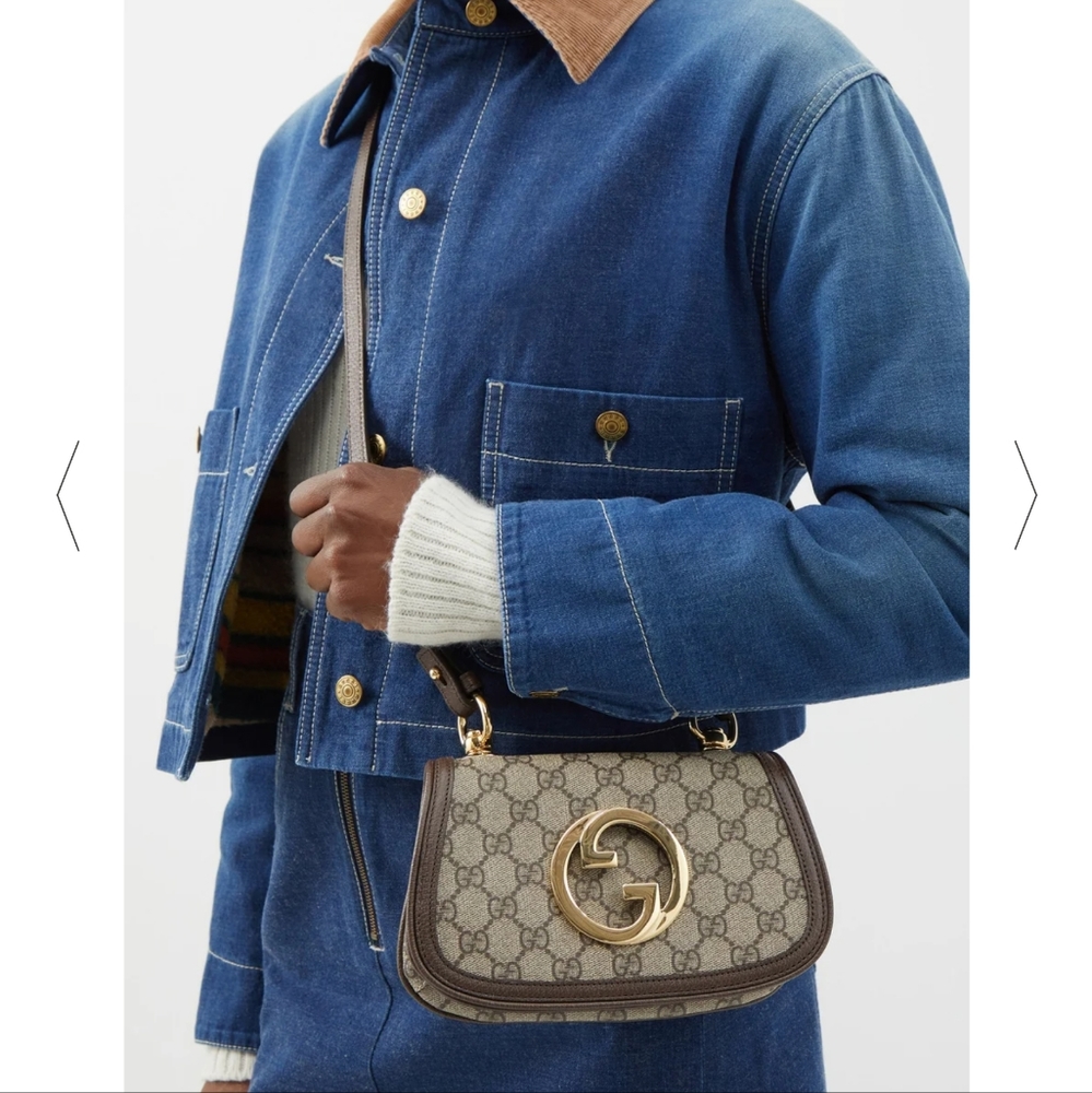 Authentic Gucci Blondie Mini Shoulder Bag